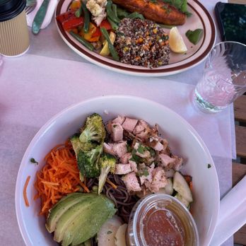 Baked It Myself - Orange Dot Trio and Bim Bowl - Salad Near Me - Van Nuys, California Baked It Myself - Orange Dot Trio and Bim Bowl - Salad Near Me - Van Nuys, California