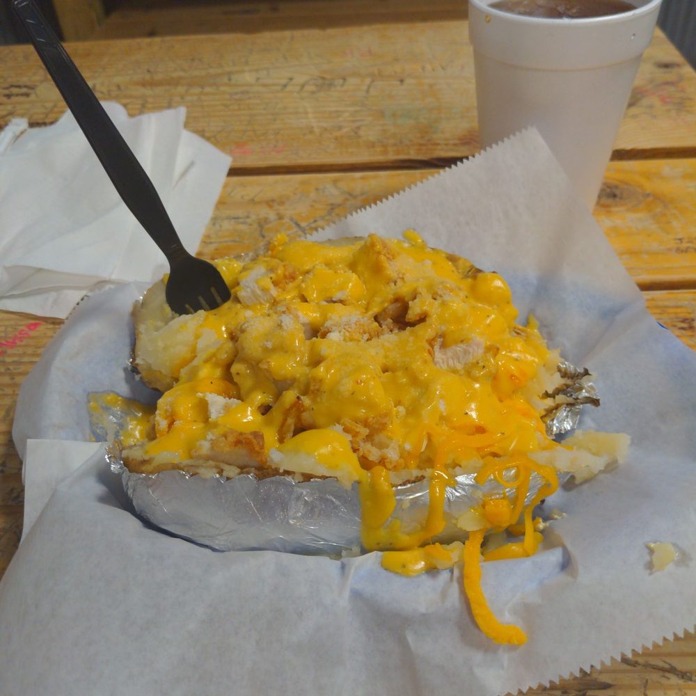 Potato Shack Plus - Garlic Parmesan Potato - Caterers Near Me - College Station, Texas Potato Shack Plus - Garlic Parmesan Potato - Caterers Near Me - College Station, Texas