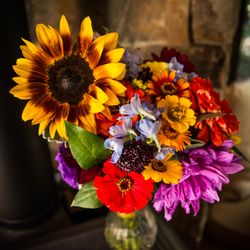 From the Ground Up Flowers - Sunflower Floral Arrangement
