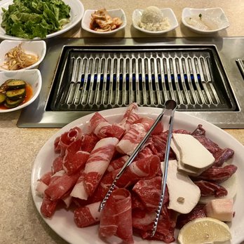 Million Restaurant - Yakiniku Set D: kalbi, beef skirt and brisket - Korean Near Me - Honolulu, Hawaii Million Restaurant - Yakiniku Set D: kalbi, beef skirt and brisket - Korean Near Me - Honolulu, Hawaii