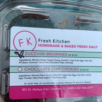 Fresh Kitchen - Zucchini brownies - New American Near Me - Orlando, Florida