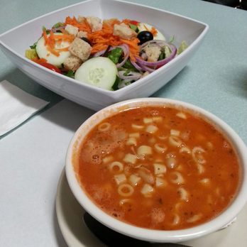 Giuseppe's Italian Pizzeria - Giuseppe's Pasta Fagoli and a side salad - Pizza Near Me - Naugatuck, Connecticut Giuseppe's Italian Pizzeria - Giuseppe's Pasta Fagoli and a side salad - Pizza Near Me - Naugatuck, Connecticut