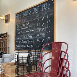 Rappahannock Pizza Kitchen - Draft menu