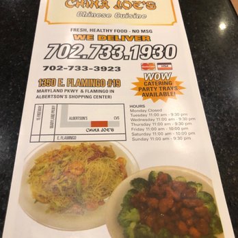 China Joe's - Chinese Near Me - Las Vegas, Nevada