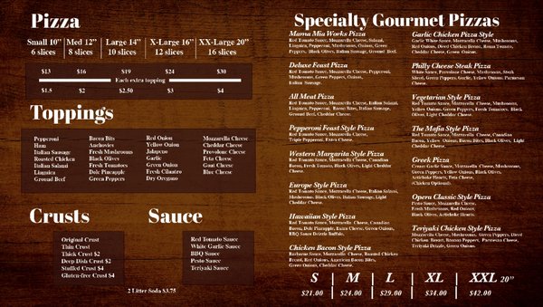Menu photo 2 Urbansubs & Pizzas Sacramento, CA Menu photo 2 Urbansubs & Pizzas Sacramento, CA