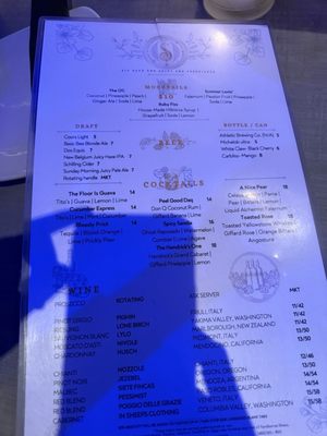 Menu photo 1 Society Tempe, AZ