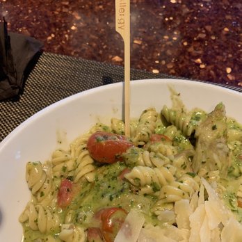 110 Grill - Gluten free vegetarian pesto pasta - New American Near Me - Stratham, New Hampshire