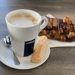 Basilico - Caff Au Lait and Chocolate E'Clair.