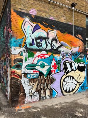 Graffiti Alley by null