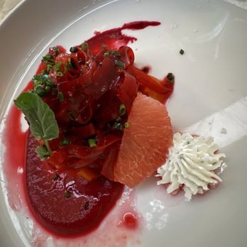 The Royce Wood-Fired Steakhouse - Beet noodles - Steakhouses Near Me - Pasadena, California The Royce Wood-Fired Steakhouse - Beet noodles - Steakhouses Near Me - Pasadena, California