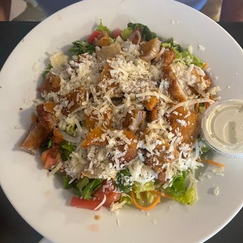 Angry German - Schnitzel Salad - German Near Me - Sierra Vista, Arizona