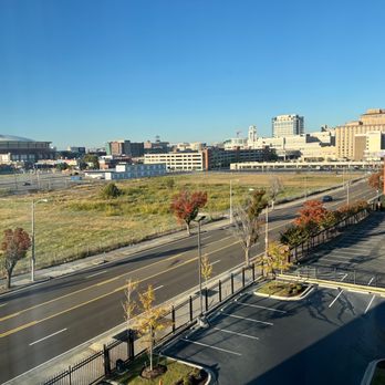 La Quinta by Wyndham Memphis Downtown - Beale Street and FedEx arena is just a few blocks away. View from my room. - Hotels Near Me - Memphis, Tennessee