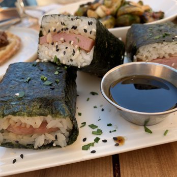 Water Tower Kitchen - Spam Musubi - New American Near Me - Campbell, California Water Tower Kitchen - Spam Musubi - New American Near Me - Campbell, California