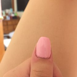 Le’s Nails - My numb nail was a little crooked.