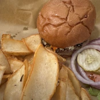 Key & Cleaver - Blue Cheese Burger - Burgers Near Me - San Diego, California
