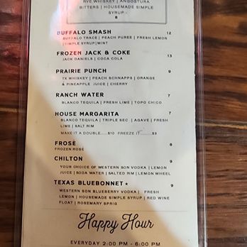 Prairie House Restaurant - Drink k menu - Barbeque Near Me - Crossroads, Texas Prairie House Restaurant - Drink k menu - Barbeque Near Me - Crossroads, Texas