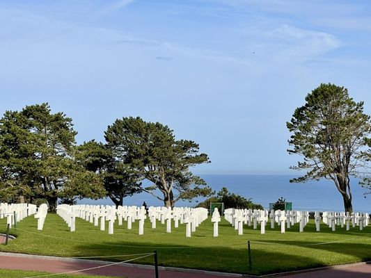 Time Capsule at Normandy American Cemetery and Memorial by null