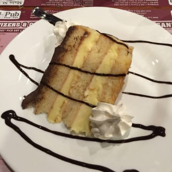 Main St. Pub - Boston Creme Cake - Pubs Near Me - Portage, Michigan