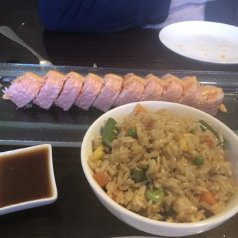 Osaki Japanese Restaurant - Sushi roll and fried rice. - Japanese Near Me - Hays, Kansas