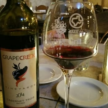 Cabernet Grill - My first favorite wine of te weekend! - Seafood Near Me - Fredericksburg, Texas Cabernet Grill - My first favorite wine of te weekend! - Seafood Near Me - Fredericksburg, Texas