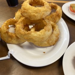 PTs Family Restaurant - HALF order onion rings.