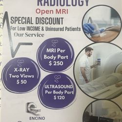 F&M Radiology Medical Center - Special flyer I got from my doctor