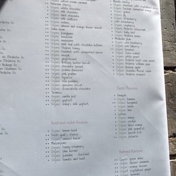 Terre Adélice - FLAVORS MENU (AUGUST 2017) - Desserts Near Me - Lyon, 69 Terre Adélice - FLAVORS MENU (AUGUST 2017) - Desserts Near Me - Lyon, 69