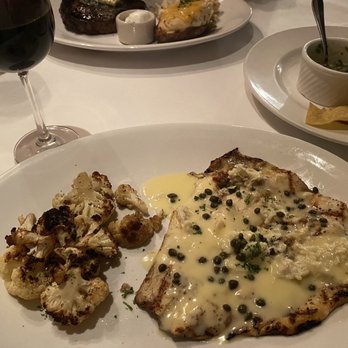 BrickTop's - Trout with roasted cauliflower. - New American Near Me - Franklin, Tennessee