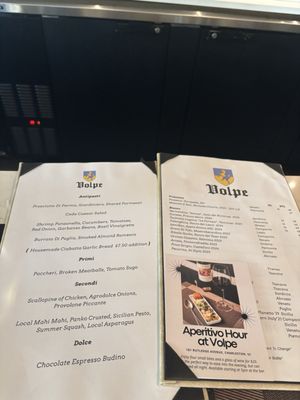 Menu photo 1 Volpe’s Charleston, SC Menu photo 1 Volpe’s Charleston, SC