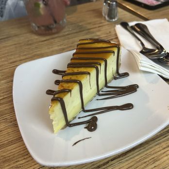 32 Shea - Crème brûlée cheesecake with Nutella drizzle - Coffee & Tea Near Me - Phoenix, Arizona