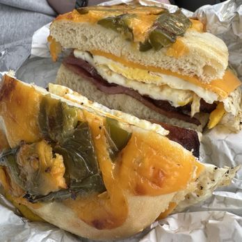 The Bagel Hole - Bacon egg and cheese - Bagels Near Me - Cumming, Georgia The Bagel Hole - Bacon egg and cheese - Bagels Near Me - Cumming, Georgia