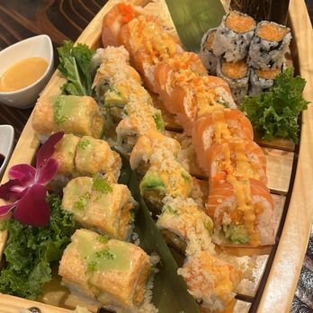 Saka - Pink lady roll, spice salmon roll, dynamite role, ninja roll - Sushi Bars Near Me - Hoboken, New Jersey