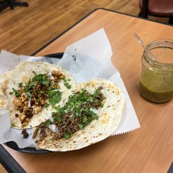 Reyna’s Tacos - Steak tacos on flour tortillas!