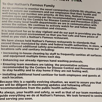 Nathan's Famous - Hot Dogs Near Me - Commack, New York