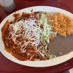 Lupita's Place - Red Chile Enchiladas, deeelish!