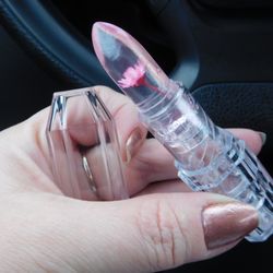 Sloan - I love this pH reactive clear lipstick. It turns my lips a soft shade of pink and was only $6!