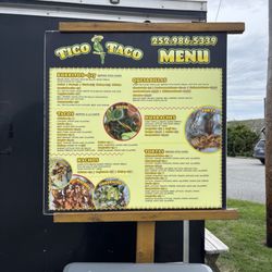 Tico Taco - Menu