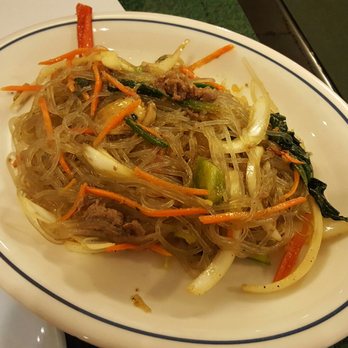 Young's Korean Restaurant - Japchae, pretty small portion - Korean Near Me - Rochester, New York Young's Korean Restaurant - Japchae, pretty small portion - Korean Near Me - Rochester, New York