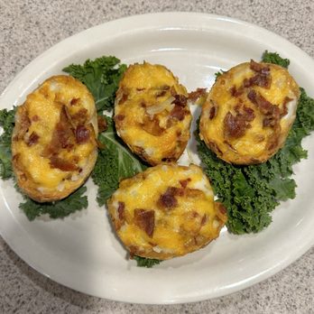 Doyles Restaurant - Potato Skins Appetizer - Seafood Near Me - Selbyville, Delaware Doyles Restaurant - Potato Skins Appetizer - Seafood Near Me - Selbyville, Delaware