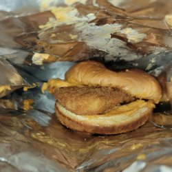 Popeyes Louisiana Kitchen - Spicy Flounder Fish Sandwich