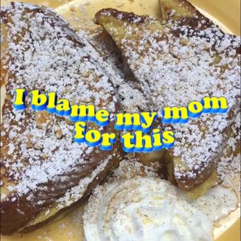 Kountry Style Kitchen Restaurant - Lilikoi stuffed French toast!! (With an unplanned insta story gif because I forgot to save before posting ) - Breakfast & Brunch Near Me - Ewa Beach, Hawaii