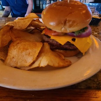 Kennel Club Steakhouse - Burger with handmade chips - Steakhouses Near Me - Grenada, Mississippi Kennel Club Steakhouse - Burger with handmade chips - Steakhouses Near Me - Grenada, Mississippi