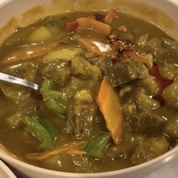 Hong Kong Station - Curry Beef Brisket & Beef Tendon Over Rice - Chinese Near Me - Centennial, Colorado