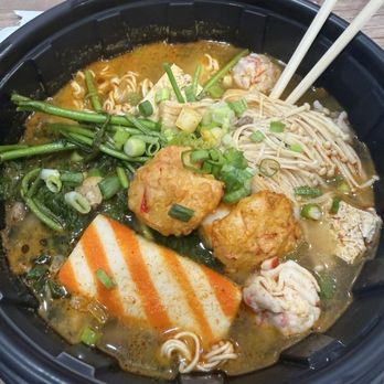 X-Malatang - Tom Yum Broth + Toppings - Noodles Near Me - Garden Grove, California X-Malatang - Tom Yum Broth + Toppings - Noodles Near Me - Garden Grove, California