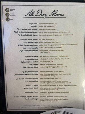 Menu photo 2 Lo & Behold Bar And Kitchen Healdsburg, CA Menu photo 2 Lo & Behold Bar And Kitchen Healdsburg, CA