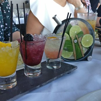 Chart House - Mojito sampler - Seafood Near Me - Weehawken, New Jersey Chart House - Mojito sampler - Seafood Near Me - Weehawken, New Jersey