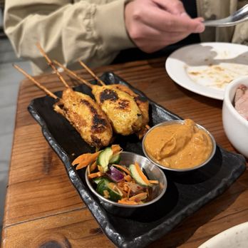 Imm Thai Street Food - Grilled Chicken Satay - Thai Near Me - Berkeley, California