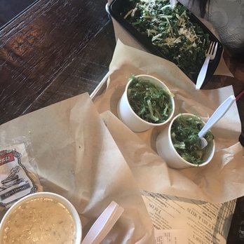 Fish District - Citrus Kale salad. Side orders of seaweed salad. - Fish & Chips Near Me - Solana Beach, California Fish District - Citrus Kale salad. Side orders of seaweed salad. - Fish & Chips Near Me - Solana Beach, California