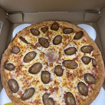 Sarpino's Pizzeria - Large sausage pizza - Pizza Near Me - Elk River, Minnesota Sarpino's Pizzeria - Large sausage pizza - Pizza Near Me - Elk River, Minnesota