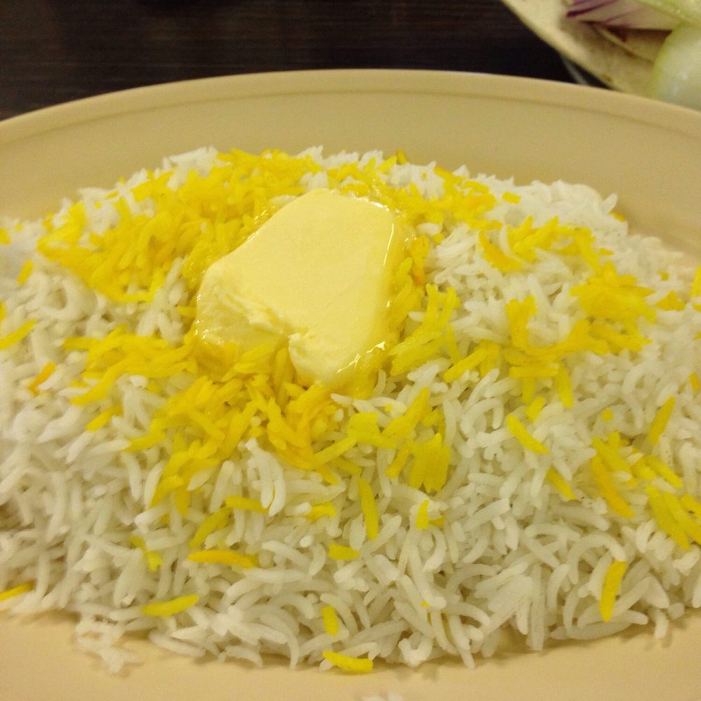 Samad Cafe - Delicious rice anyway -- then comes the butter!!!!! - Persian/Iranian Near Me - Dallas, Texas Samad Cafe - Delicious rice anyway -- then comes the butter!!!!! - Persian/Iranian Near Me - Dallas, Texas
